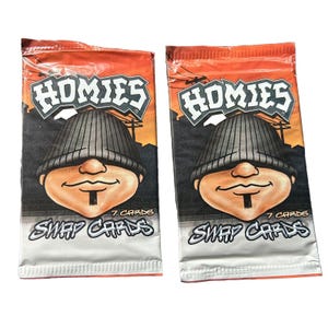 4 Packs of Homies Trading Cards Swap Cards Baddest on the Block - Etsy