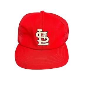 Vintage St. Louis Cardinals Snapback Hat Red MLB Baseball Cap Drew Pearson brand