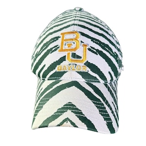 University of Baylor Bears Vintage Zubaz 90's Snapback Cap Hat