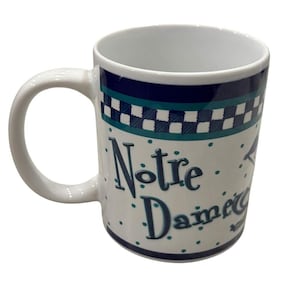 Notre Dame Fighting Irish Mug Classic Design Multi-Color Officially Licensed