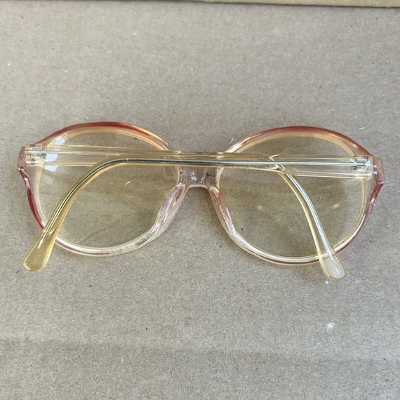 Vintage 70s 80s Womens Eyeglasses Drop Arm Hipste… - image 5