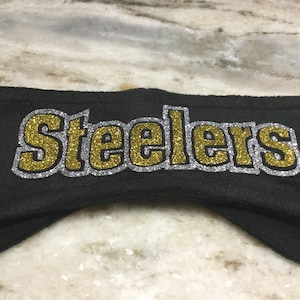 Pittsburgh Steelers Bling Black Fleece Earwarmer Headband
