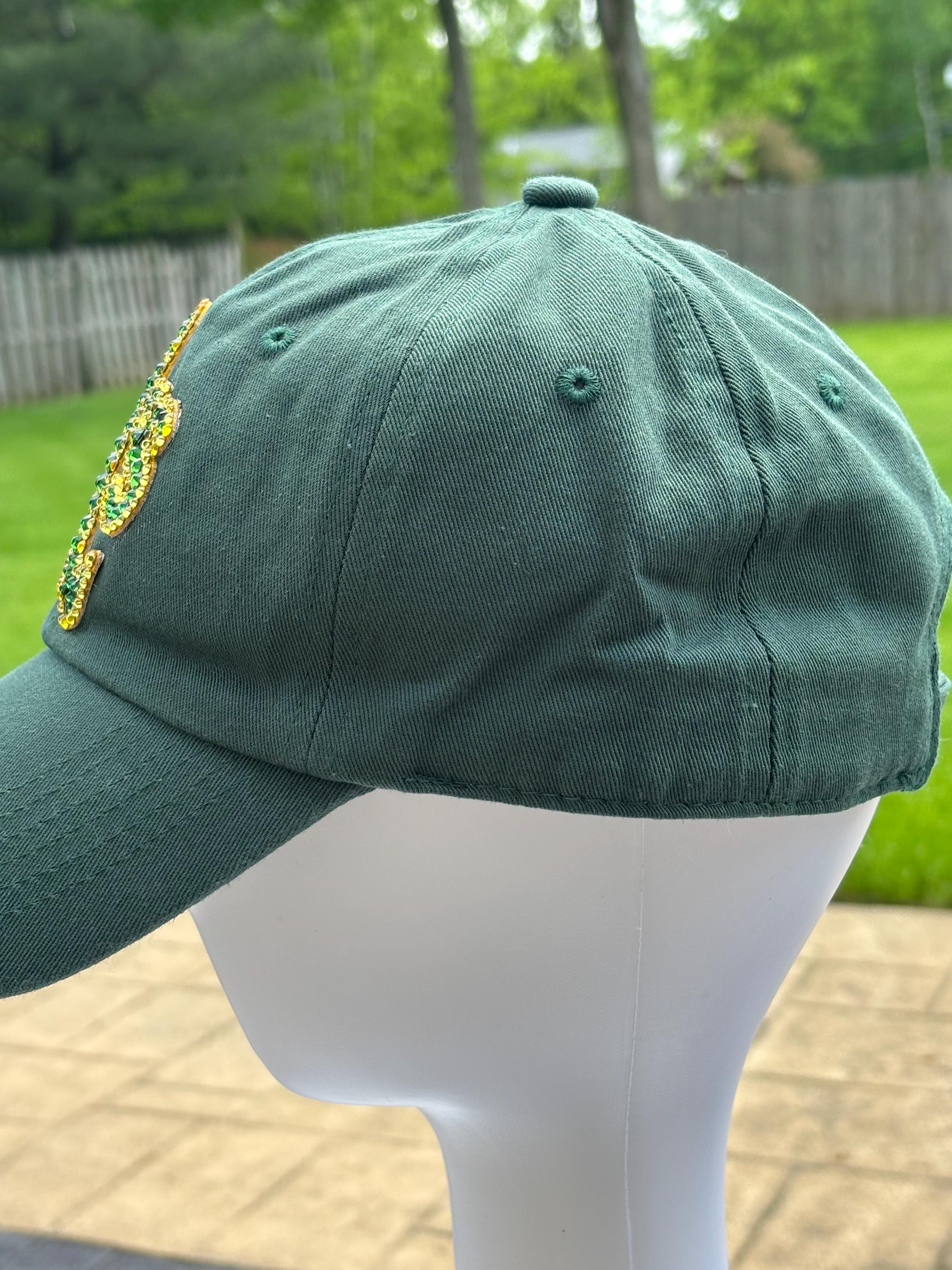 Oakland Dark Green Swarovski Rhinestone Embellished A  display picture 2