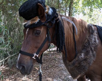 Witch Doctor Horse Costume - Fantasy Outfit for Equines for Halloween - Costume for Horses, Equine Costume