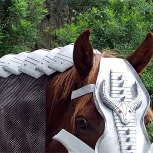 Crinet Crest of Neck Foam Armor for Horses or Ponies - Etsy