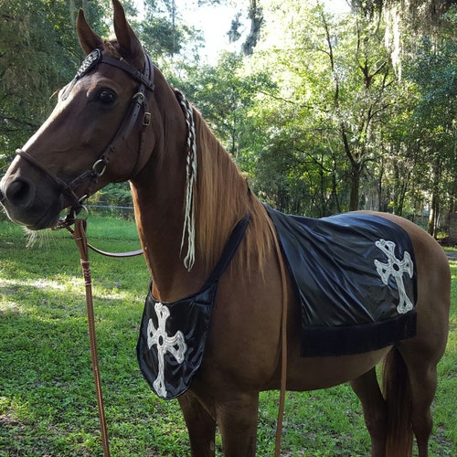 Knights Templar Horse Costume Medieval Horse or Pony Costume Etsy