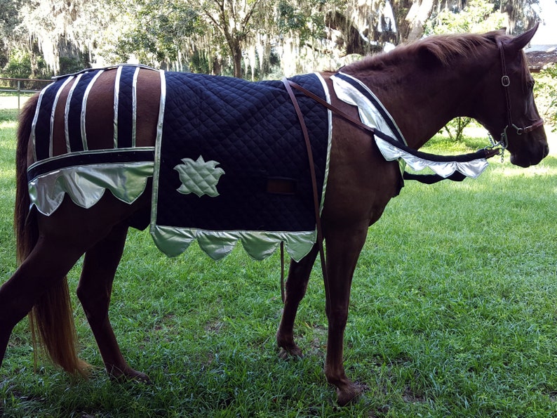 Destrier Horse Costume Medieval Barding Costume Equine Etsy