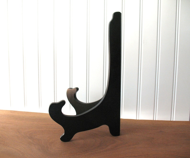 11.5 LARGE BLACK WOOD Table Top Easel Display Wedding Etsy