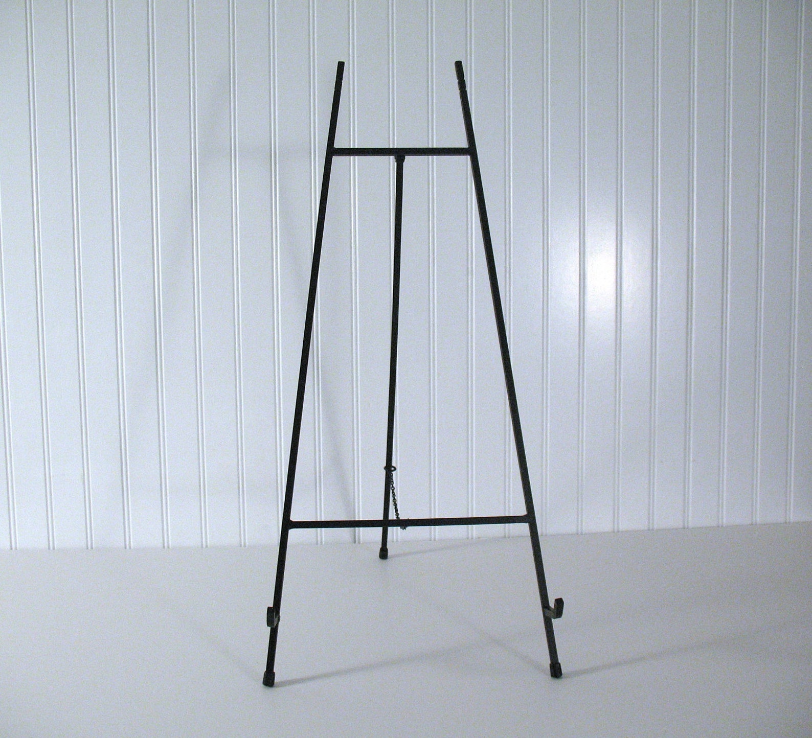 25 Tall TABLE EASEL Large Black Metal Tabletop Home Etsy