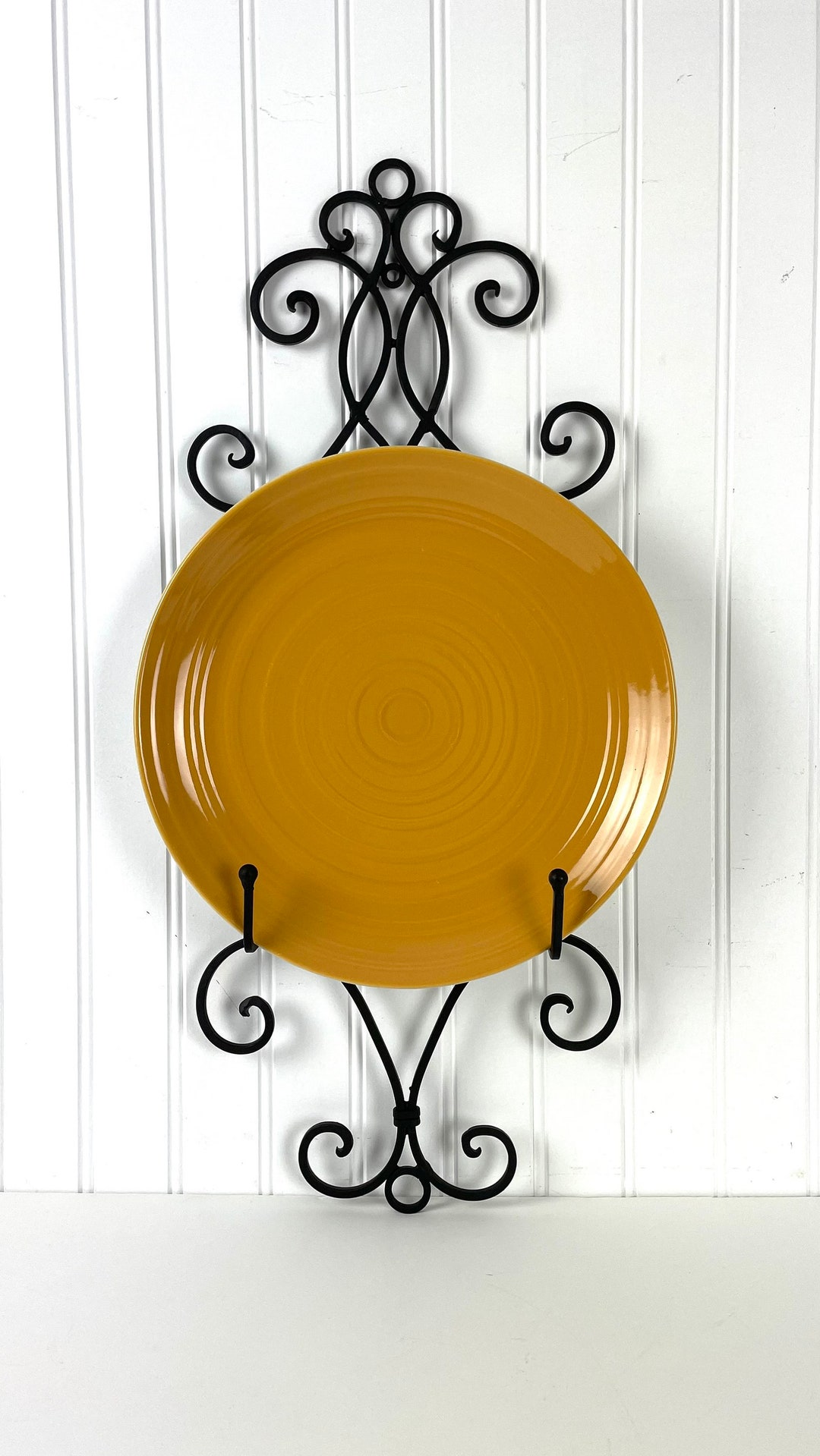 DECORATIVE PLATE HANGER Kitchen Wall Vintage Style Home Decor Etsy