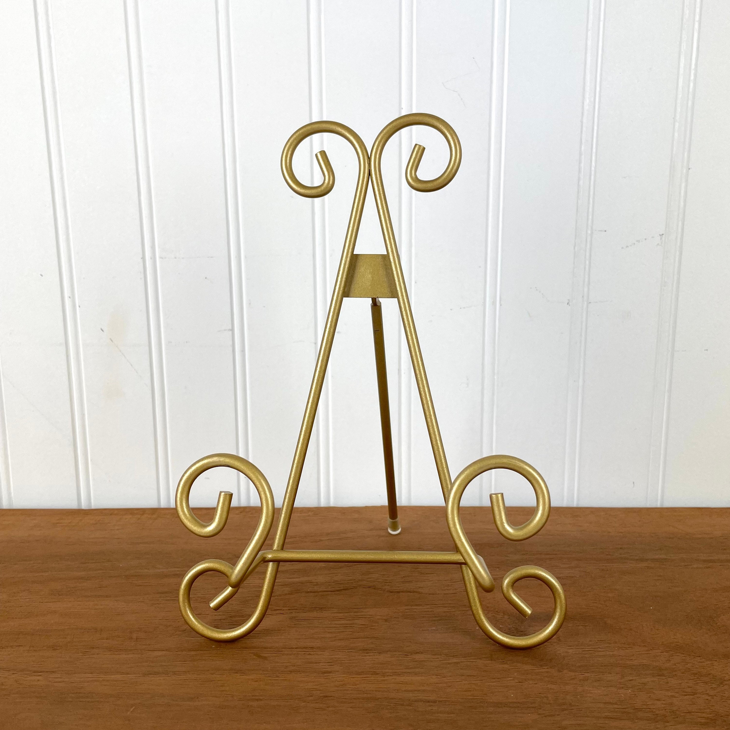 Plate Holder Easel Display Stand - 8 inch Large Plate Stands - Twisted  Metal Wire Easels for Displaying Decorative Plates | Picture Frame |  Painting 
