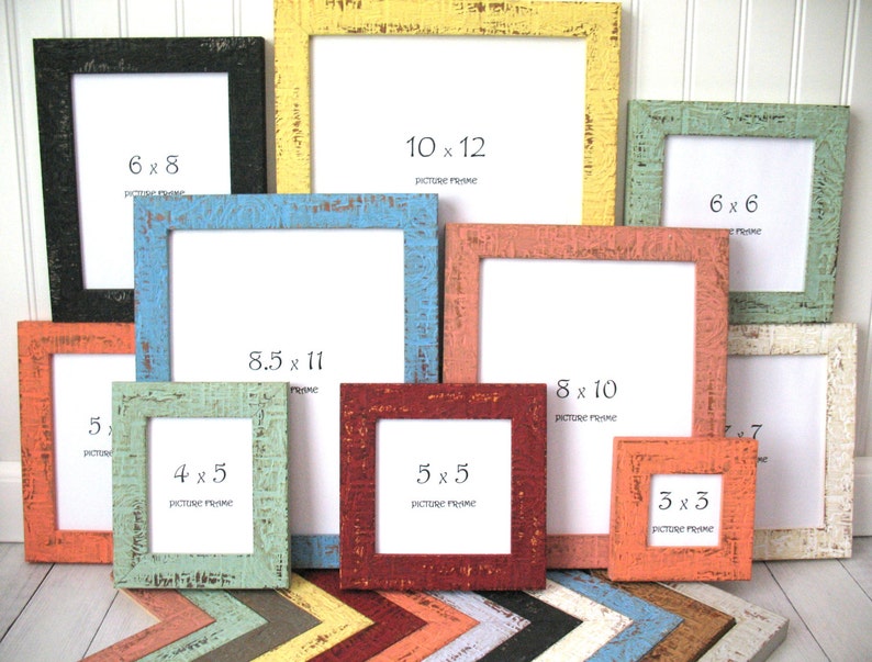 Colorful Beachy Frame 8x10 8 5x11 9x12 11x14 10x12 12x16 50