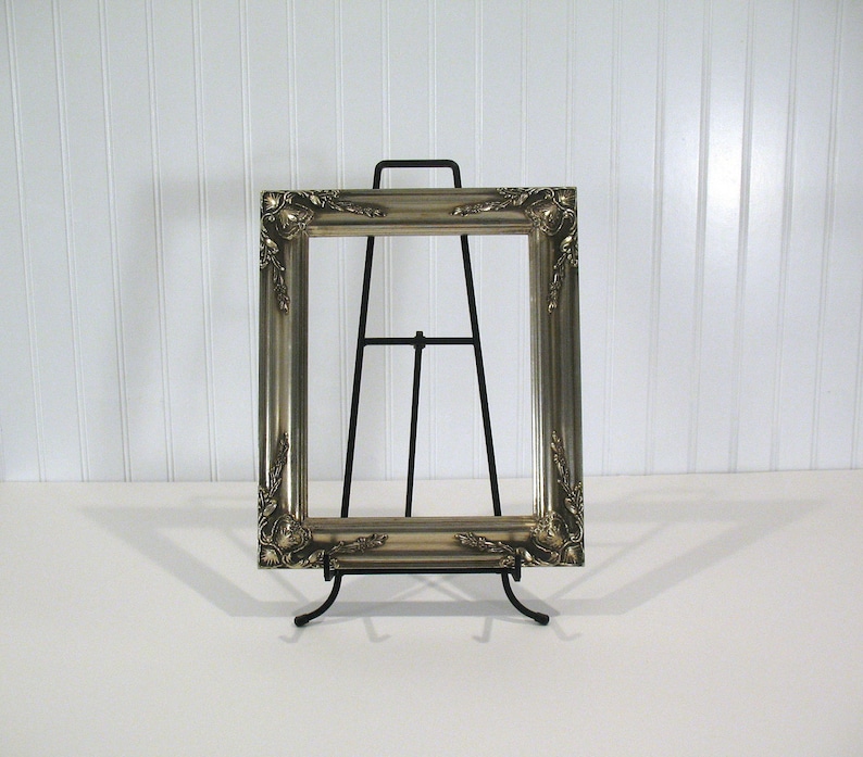 16 Tall TABLE EASEL Large Black Metal Tabletop Home Etsy