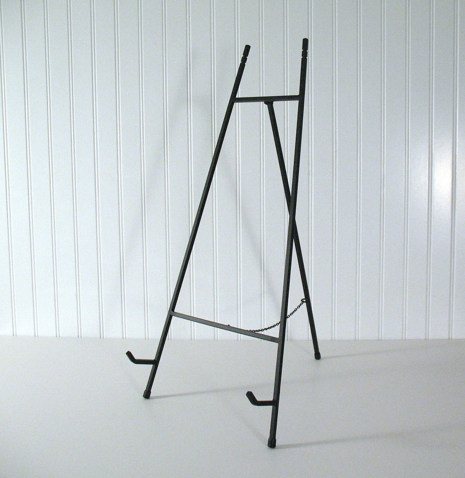 25 Tall TABLE EASEL Large Black Metal Tabletop Home Etsy