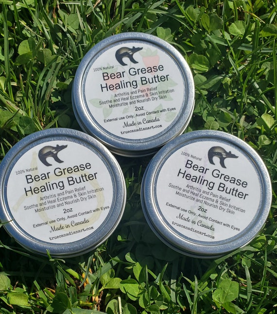 Bear Grease Healing Butter Bear Oil All Natural Hair Etsy