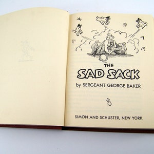 The Sad Sack Sgt George Baker Vintage Cartoons 1944 - Etsy