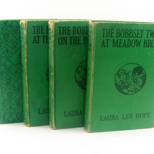 Vintage Bobbsey Twins Children Series 1940&#39;s Shabby Chic            Laura Lee Hope