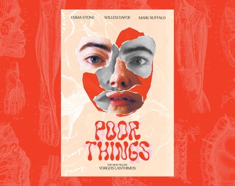 Poor Things - Emma Stone, Yorgos Lanthimos - Alternative Movie Poster *DIGITAL DOWNLOAD*