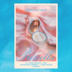 Priscilla (2023) - Sofia Coppola - A24 - Alternative Movie Poster *DIGITAL DOWNLOAD*