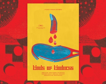 Kinds of Kindness - Yorgos Lanthimos, Emma Stone - Pôster de filme alternativo *DOWNLOAD DIGITAL*