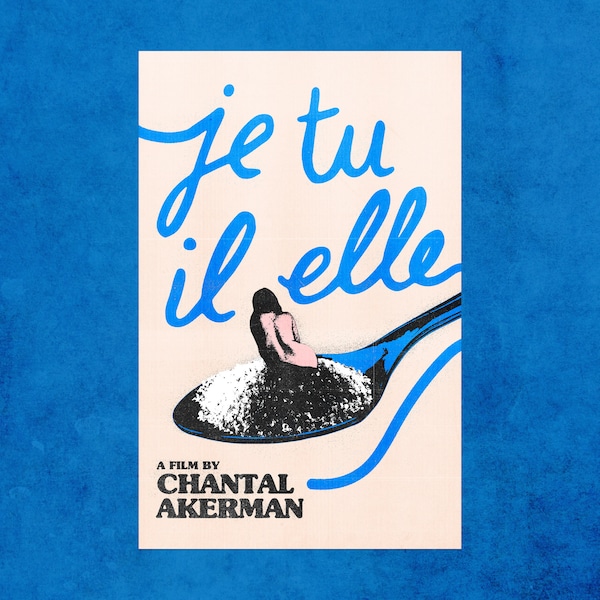 Je Tu Il Elle - Chantal Akerman Typographic Film Poster *DIGITAL DOWNLOAD*