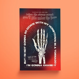 I Know The End - Phoebe Bridgers Typographic Poster *DIGITAL DOWNLOAD*