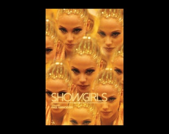 SHOWGIRLS - Pôster tipográfico de filme de Paul Verhoeven e Nomi Malone *DOWNLOAD DIGITAL*