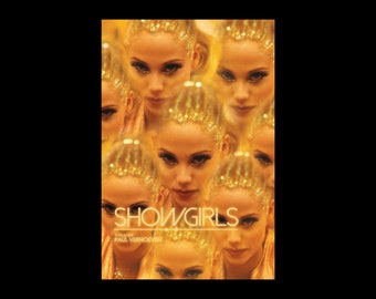 SHOWGIRLS - Paul Verhoeven, Nomi Malone Typographic Movie Poster *DIGITAL DOWNLOAD*