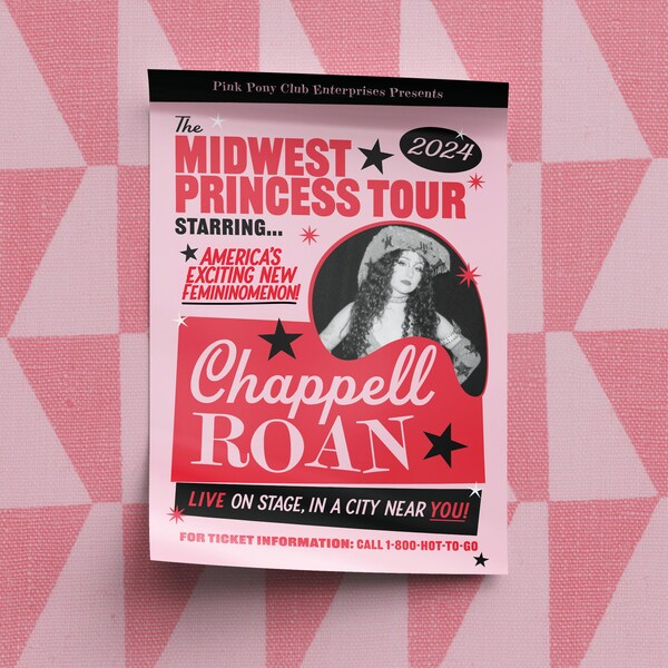 Chappell Roan Digital Download Poster Etsy