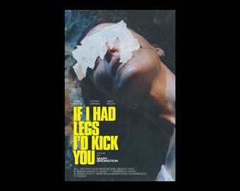 Se eu tivesse pernas, eu te chutaria - A24, Rose Byrne - Pôster Alternativo *DOWNLOAD DIGITAL*