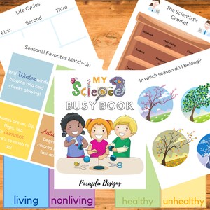 Early Science Busy Book (A Quiet Time Book For Toddlers and Preschoolers)