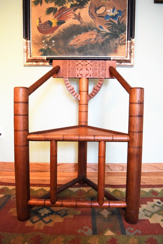 Beautiful Swedish Three Legged Oak Monkstol Chair Etsy image 0 - Beautiful Swedish Three Legged Oak Monkstol Chair Etsy