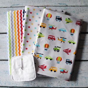 On The Move -- Set of 6 Trach Pads | Tracheostomy Pad | Trach Dressing | Tracheostomy Dressing | Reusable Split-Gauze Pad