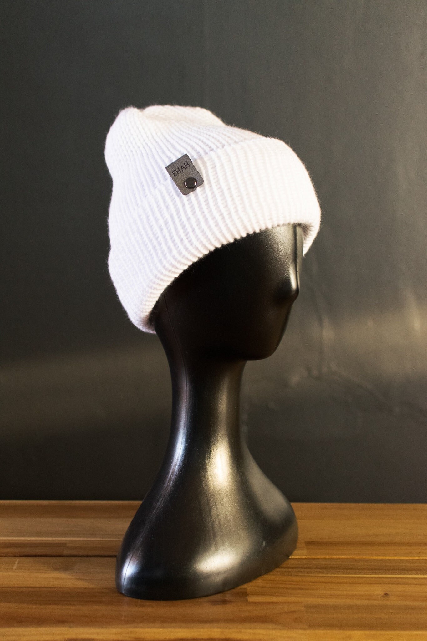 obey micro beanie white