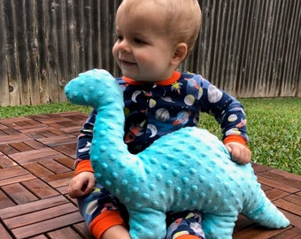 dinosaur plush pillow