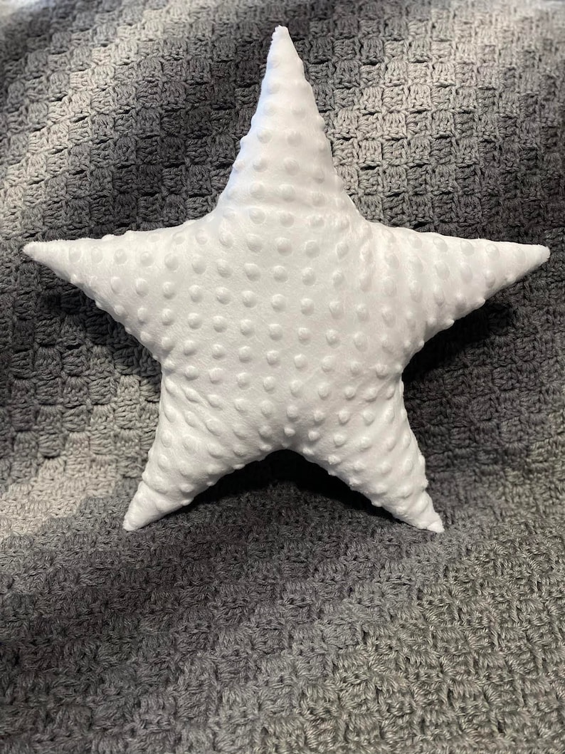 Star Shaped Pillow Galaxy Nursery Decor Decorative Pillow Star Pillow