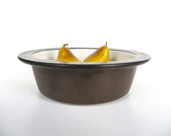 Vintage Heath Ceramics Bowl, Heath Rim Line Soup Bowl, Edith Heath Sausalito California Dinnerware