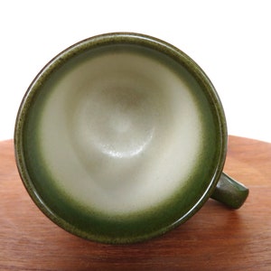 Single Heath Ceramics Mug In Sea and Sand, Vintage Edith Heath Ceramics, Rim Line Stacking Coffee Cup Multiples Available image 9