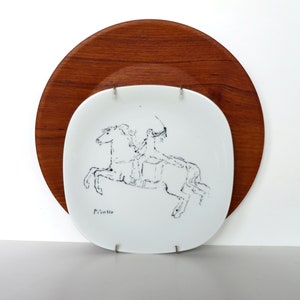 Vintage Picasso Collectors Plate, Block Langenthal Porcelain Picasso Wall Plate, Baltimore Museum of Art image 2