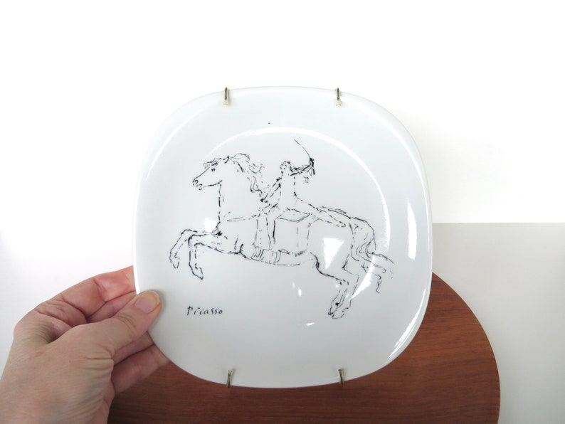 Vintage Picasso Collectors Plate, Block Langenthal Porcelain Picasso Wall Plate, Baltimore Museum of Art image 9