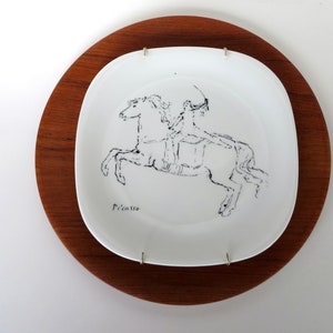Vintage Picasso Collectors Plate, Block Langenthal Porcelain Picasso Wall Plate, Baltimore Museum of Art image 6