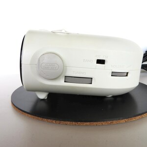 Sony Dream Machine White Capsule Clock Am/fm Radio, Post Modern Sony ...