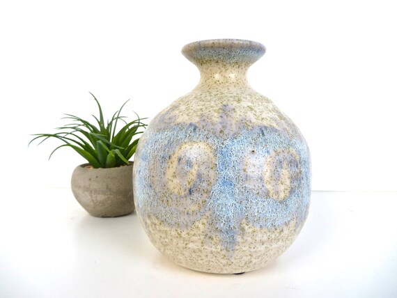 Vases vintage small bud vase hand thrown weed pot mid century modern ...