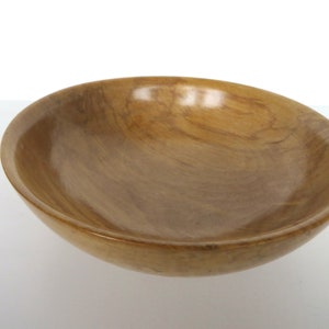 Set of 3 Vintage Spalted Maple Salad Bowls From Japan image 8