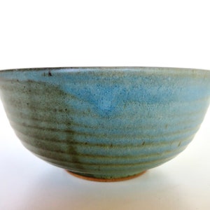 Vintage Studio Pottery Chopstick Bowl By WIliam Creitz, Northwest Oregon Pottery Soup Noodle Bowl image 6