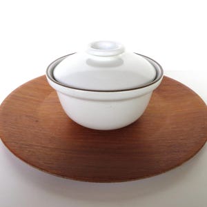 Vintage Heath Ceramics Individual Size Casserole in Opaque White