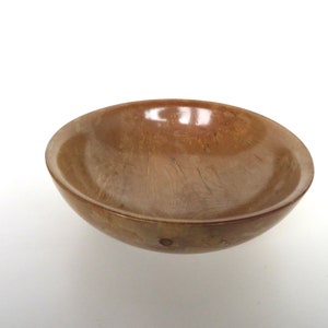 Set of 3 Vintage Spalted Maple Salad Bowls From Japan image 9