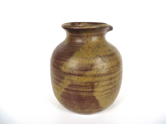 Vases vintage small bud vase hand thrown weed pot mid century modern ...