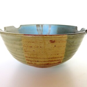 Vintage Studio Pottery Chopstick Bowl By WIliam Creitz, Northwest Oregon Pottery Soup Noodle Bowl image 5