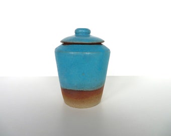 Vintage Studio Pottery Lidded Jar